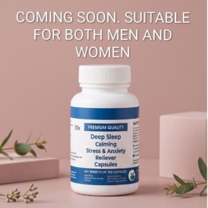 Deep Sleep, Calming, Stress & Anxiety Reliver Herbal Capsules
